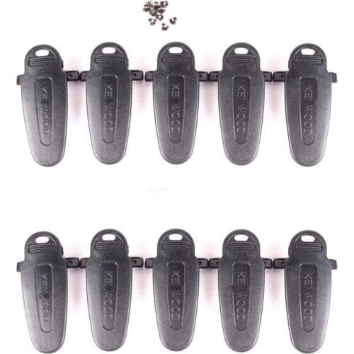 Lot 10ps Battery Belt Clip for Kenwood TK3160 TK2160 TK3140 TK2140 TK3170 TK2170 TK3148 TK3178 TK3360 TK2360 Radio Walkie Talkie