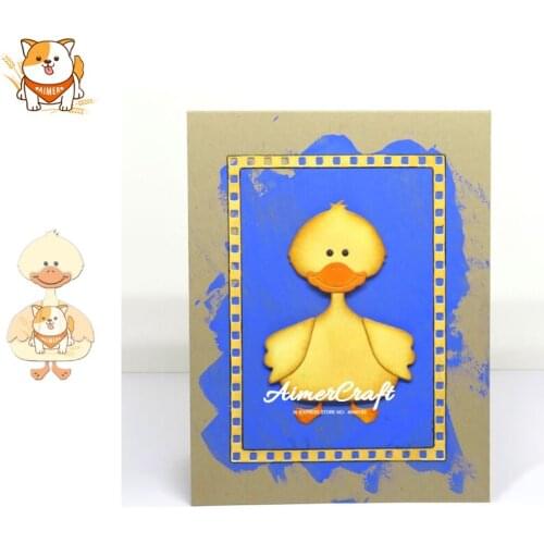 Lovely Duck Animal Metal Cutting Dies Scrapbooking Stencil For DIY Paper Card Decorative Embossing Die Cut Craft Dies New 2019