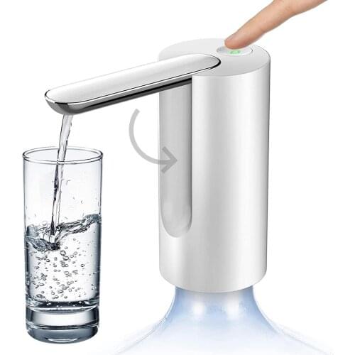 Bottled Water Pump Collapsible,Electric Water Dispenser Household Usb Charging,automatic Smart Switch,Water Pump 19 Liters