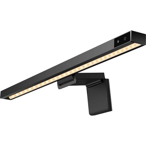 Reading LED Desk Lamp, USB Powered Computer Monitor Lamp with 3 Colour Temperatures,Brightness Levels for Home Office