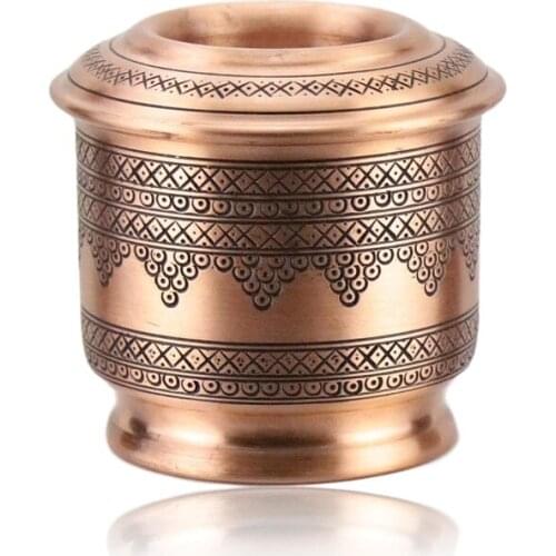 Morya Copper Greek Ouzo English Raki Crushed Wine Bottle Cooler Ice Packs Arab Nightcap Glass Cold Keeper Bar Accessories