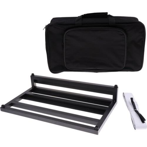 Aluminum Alloy Guitar Effect Pedalboard With Gig Bag For Guitar Parts Accessories