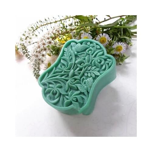Handmade Soap Mold Candle Silicone Mould Flower Soap Molds Soap Making Moulds Resin Clay Aroma Stone Flower and Butterfly PRZY