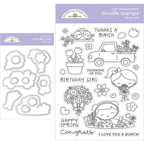 Sirius Flower girl Metal Cutting Dies and stamps Template for DIY Scrapbooking Photo Album Embossing Decorative Cards new 2021
