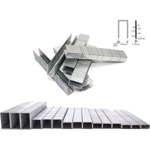 2000-3000Pcs/lot 1022J 1013J 1010J 1008J 1006J Staple For Framing Tacker 1022J Nailer Stapler Gun