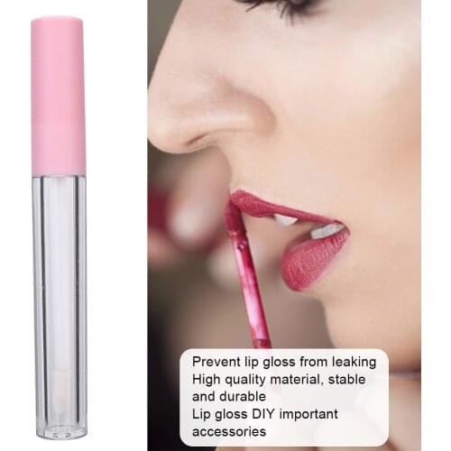 10pcs Refillable Lip Gloss Bottle DIY Empty Lip Balm Tube Container Makeup Tool Accessory