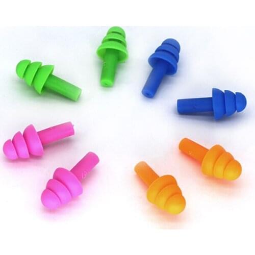 200 Pairs Silicone Ear Plugs Ear Protector Anti Noise Snore Comfortable Sleeping Earplugs For Noise Reduction Sound Insulation