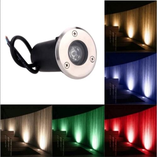 6PCS IP67 Waterproof 1W 3W 5W AC85-265V 12V LED Outdoor Ground Garden Path Floor Underground Buried Lamp Landscape bulb Light