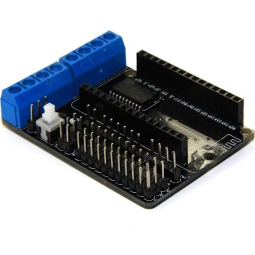 SUQ NodeMCU Motor Shield Board L293D for ESP-12E from ESP8266 esp 12E kit diy rc toy wifi rc smart car remote control