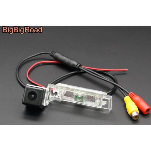 BigBigRoad Wireless Rear View Camera HD Color Image For Geely Emgrand Global Hawk GX2 EV8 Englon SC6 EC825 8 King Kong Panda