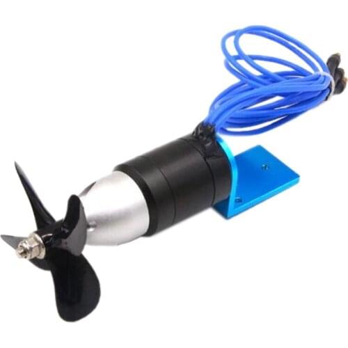 IPX8 Waterproof Underwater Thruster 2838 350KV 2.4KG Thrust Brushless Motor with 55mm 60mm Propeller for ROV RC Boats CW