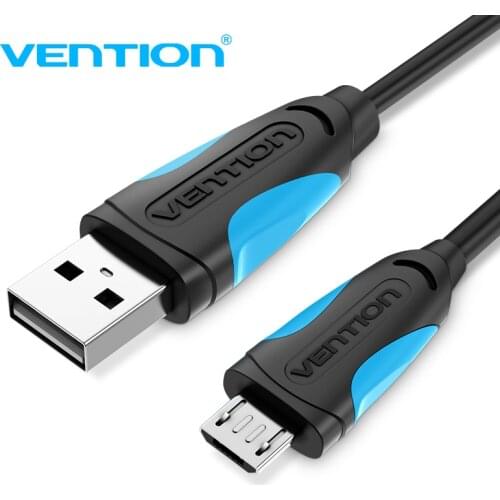 Vention Micro USB Cable 2A Fast Charge USB Data Cable for Samsung Xiaomi LG Tablet Android Mobile Phone USB Charging Cord
