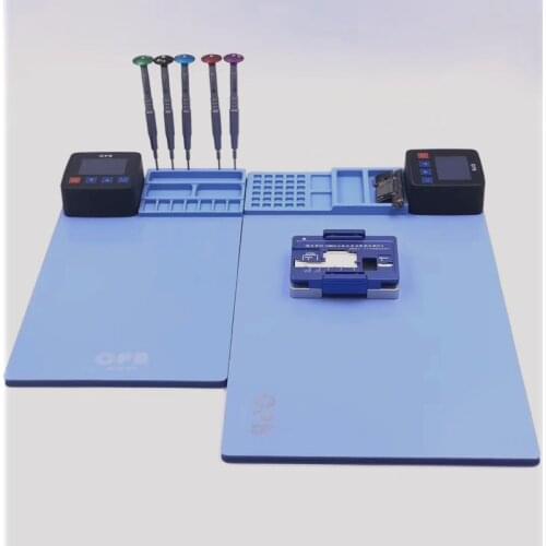 Mijing CPB LCD Screen Opening Separate Tool Heating Rubber Pad Separator Phone Screen Disassembly Tool for iPhone iPad