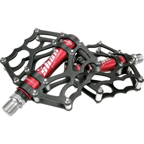 Mountain Bike Bicycle Cycling Pedals Aluminum CNC Bike Pedals Flat BMX Ultralight Cycling Pedals bicycle accessories