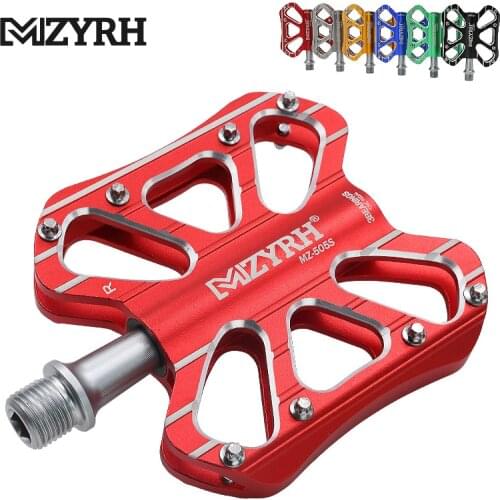 MZYRH 724 503S 505S Bike Pedals Bicycle Pedal Non-Slip MTB Pedals Aluminum Alloy Flat Applicable Waterproof Cycling Accessories