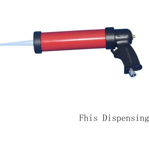 Pneumatic Caulking Glass Glue Gun 310ml 1pcs+Cartridge 1pcs