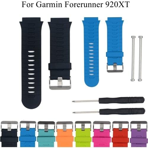 Silicone Watch Band for Garmin Forerunner 920XT Watchband Running Cycle Training Sport Wristband For Forerunner 920 XT Band