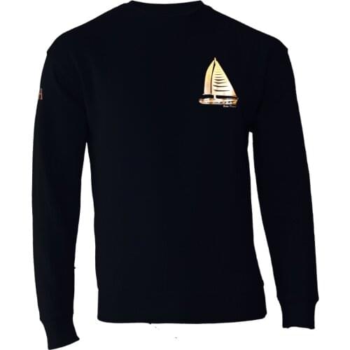 Bichon Designs sweatshirt men and women, Golden sailboat S, new collection 2021