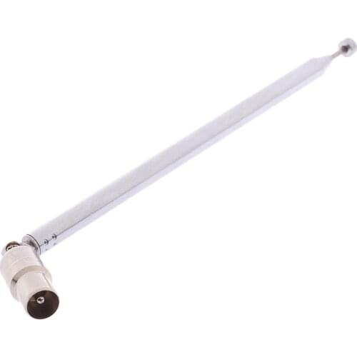 Telescopic DVB-T Antenna 7 Sections 15dbi DVB-T TV HDTV Radio DVD Antenna