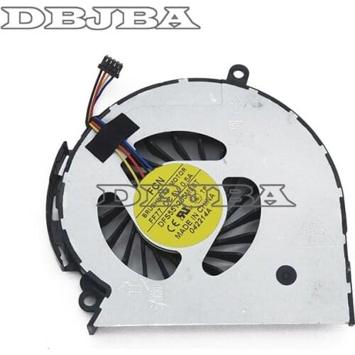 Fan for HP 14 15 14-D 15-D 240 g2 250 g2 cpu cooling fan 747241-001 747242-001 747266-001 NFB75B05H-002 DFS551205ML0T FF77