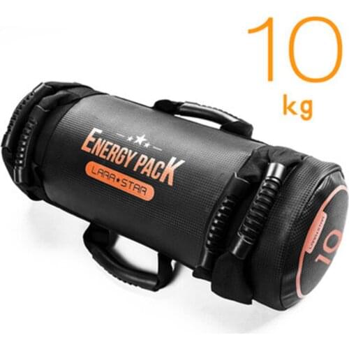 10KG Fitness Energy Package, Physical Strength Training Bag Multifunctional Weightlifting Squat Auxiliary Equipment Horn Sandbag