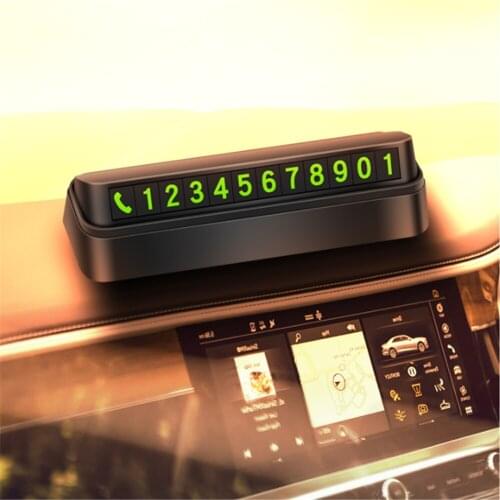 Car Card Plate Telephone Number for Genesis G70 G80 G90 Equus Creta KONA Enduro Intrado NEXO PALISADE HDC-2