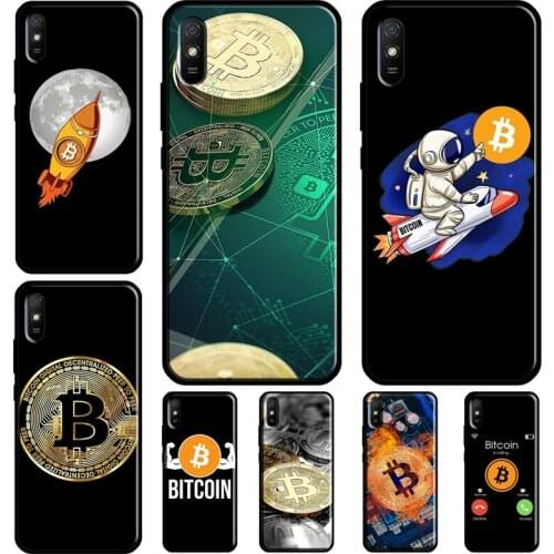 BTC Bitcoin For Xiaomi Redmi 9T 9C 9A K40 Case For Redmi Note 10 Pro Note 9 Pro 8 Pro Note 8T 9S Cover