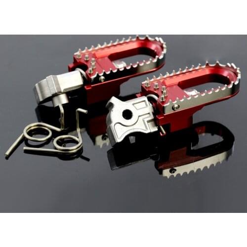For BMW F800GS /F700GS /F650GS/R1150GS Motorcycle Wide Enduro Foot Pegs Rests Tilt Angle Adjustable Footpegs