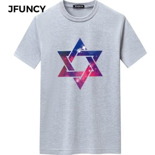 JFUNCY Oversized Men T-shirt 2021 Summer Short Sleeve Casual T Shirt Fashion Graphic Top Mens Clothing Man Harajuku Tshirt