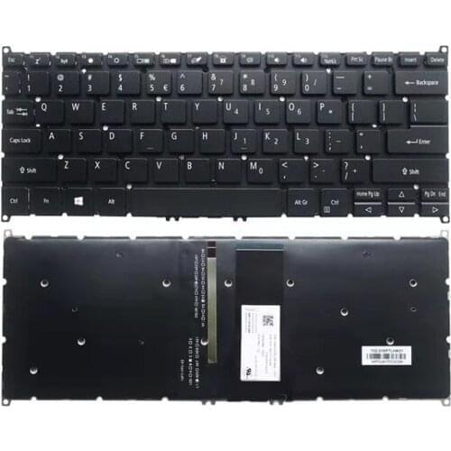 US keyboard For ACER SF114-32 SP513 -51 52N SP513-53N Swift 3 SF314-54G SF314-56G SF314-41G SF314-57G backlight