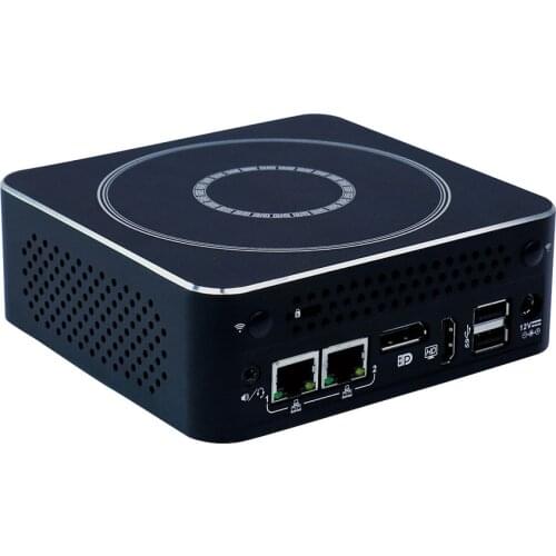 Minisys Nettop PC Skylake i3 7020u dual core 2 Lan Port HTPC mini desktop computer office 4K HD Graphics card 520 for windows 10