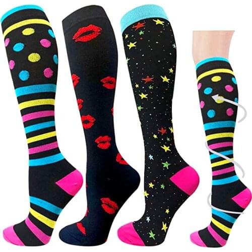 Compression Socks Anti Fatigue Women Men Sport Socks Comfortable Soft Miracle Tired Achy Unisex Anti Varicose Veins Stockings
