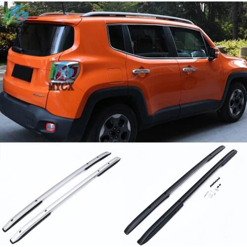 New Arrival Roof Rack Roof Rail Roof Bar Luggage Bar For Jeep Renegade,Thick Aluminum Alloy.2015 2016 2017-2018