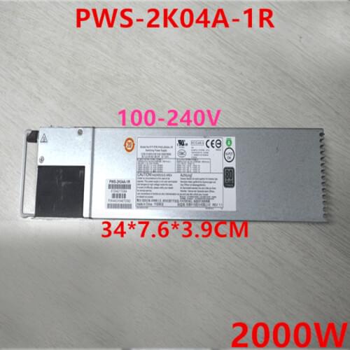 New PSU For Supermicro 2000W Power Supply PWS-2K04A-1R PWS-2K02P-1R