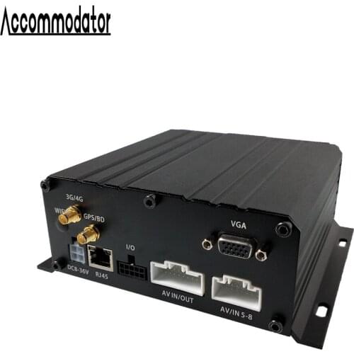 Wholesale 4G GPS 6 Channel 1080P HDD storage and SD Card Vehicle Mobile DVR