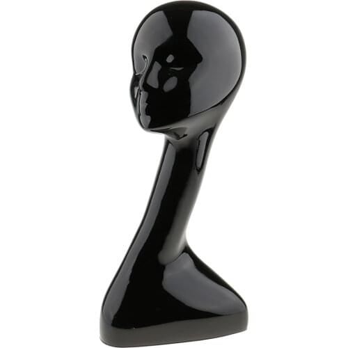 19.5'' Tall Wig Head - Tall Female ABS Plastic Mannequin Wig Stand And Holder