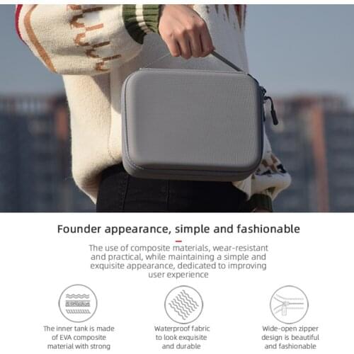 Portable Case Electronic Equipment Waterproof EVA Camera Storage Bag for Insta360 ONE X2 Portable Carrying Handbag
