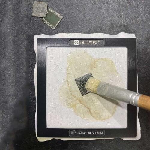 Amaoe M82 Welding Oil Cleaning Pad for Phone NAND CPU Motherboard IC Chip Stencil Cleaning With Dust Free Wipe