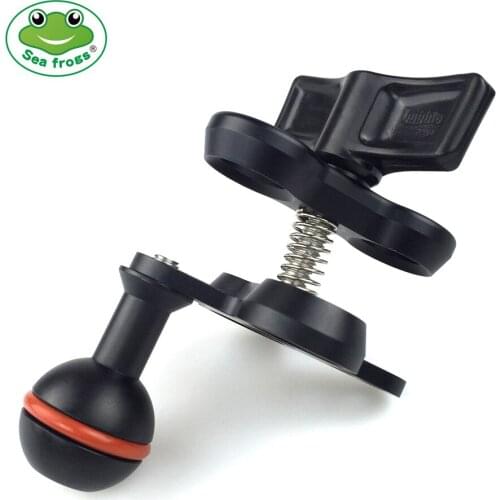 Ball Arm Clamp Camera Waterproof Case Tray Ball Joint Arm System Combination Clamp 1/4 Inch Screw Hole Mount Attachment