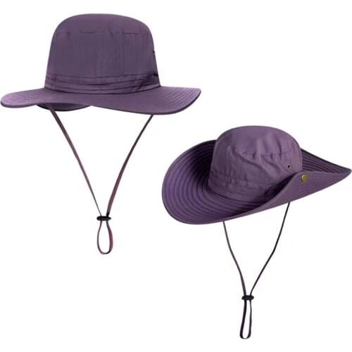 Fishing Boonie Hats Unisex Foldable Sun Protection Cap Summer Wide Brim Camping Hiking Mounting Hats Sportswear Mens Hats Unisex