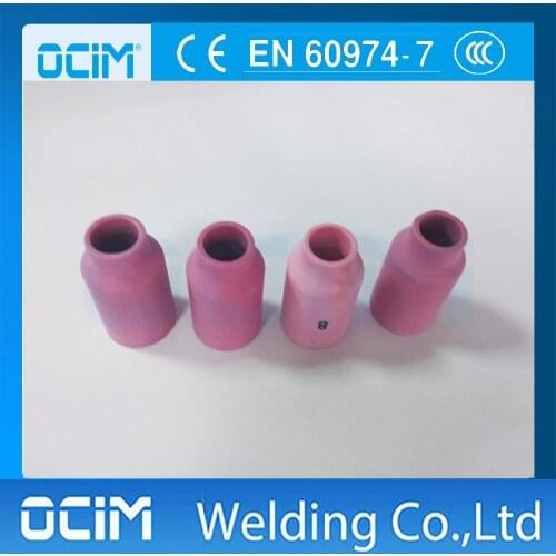 10PCS TIg alumina nozzle 54N14 #8 Fit welding torch WP/SR 17 18 16