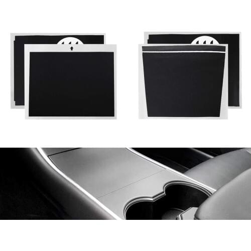 Car Styling Stickers Center Console Film Cover Decal Protection Film for Tesla Model 3 Prevents Scratches Fingerprints and Dust