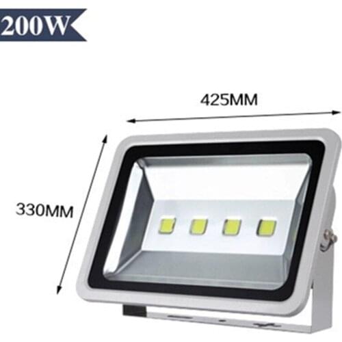 LED Flood Light 100w200w300w400w Wall-mounted High-brightness Spotlight Outdoor Waterproof Projection Lamp Wall Lamp AC 220V