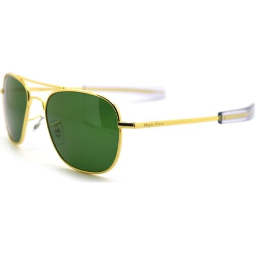 Vintage classic sunglasses Stainless Steel Full frame sunglasses women or men fashion square shape eyeglasses big size