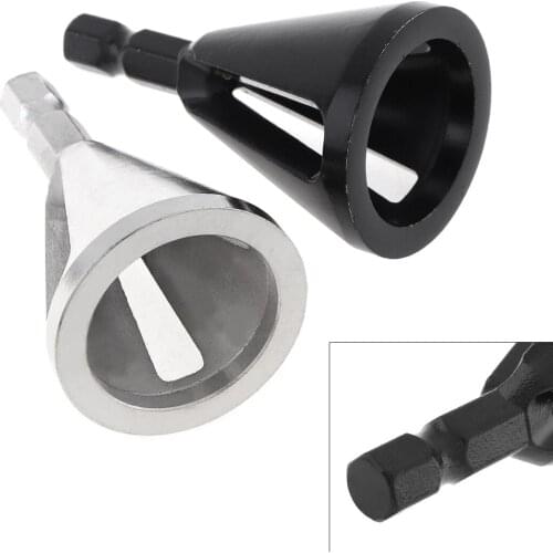 High Quality Demolition Burr Tool Deburring Chamfer with Triangular Handle and Six Slo for Chuck Drill Power Tool Accessories