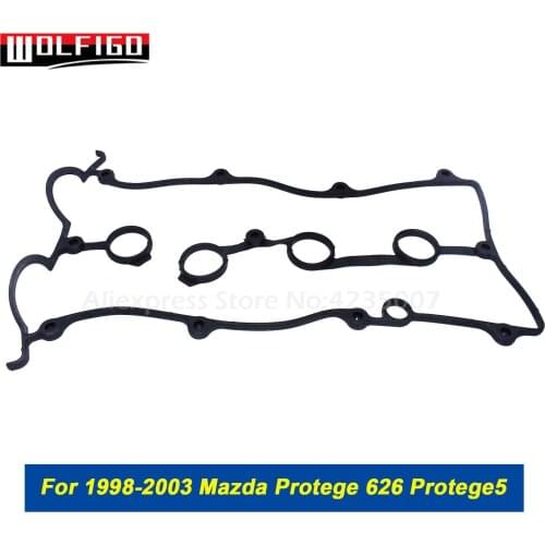 WOLFIGO New Engine Valve Cover Gasket Set For Mazda Protege5 Protege 626 1998-2003 09-31164,VC426G