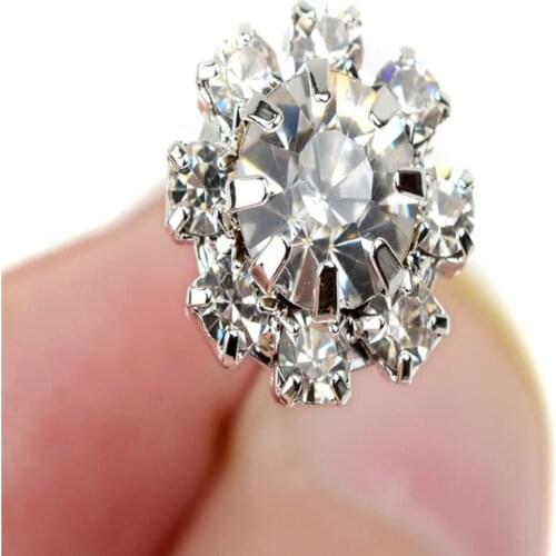 20Pcs/Lots hair tools Big Rhinestone Desgin wedding Hair Pins Clips for bride #10