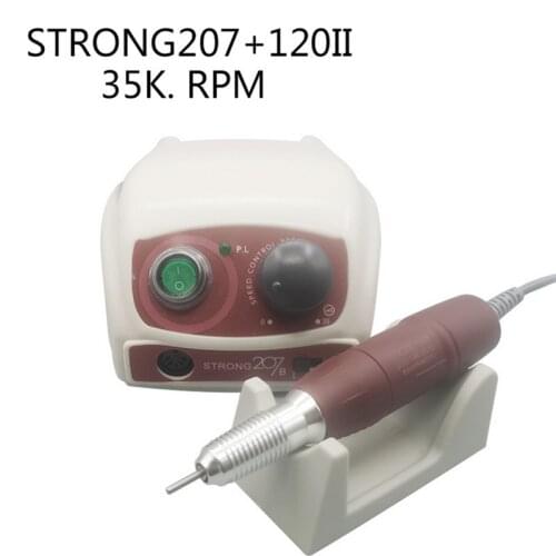 Dental Small Polishing Machine Strong 207+120II Nail Polishing Small Engraving Machine Handle