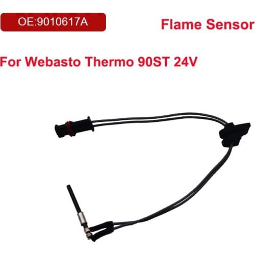 Truck Cab Diesel Heater Glow Plug Flame Sensor Detector 9010617A For Webasto Thermo 90st 24V Coolant Water Heaters