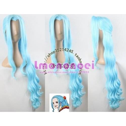 One Piece Nefeltari Vivi Cosplay hairwear